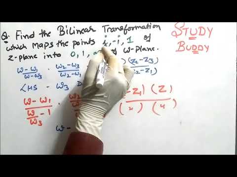 Bilinear Mapping or Transformation II Mobuis Transformation II Linear Fractional Transformation Video