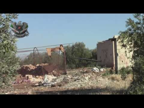 استهداف مقرات النظام في بري شرقي بصواريخ غراد من قبل ألوية الفاتح ضمن معركة قادمون