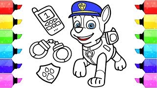 Hmongbuy Net Paw Patrol Coloring Book Draw Pups Pages Color