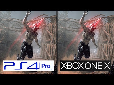 Metal Gear Survive | Xbox One X vs PS4 Pro | 4K Graphics Comparison | Comparativa