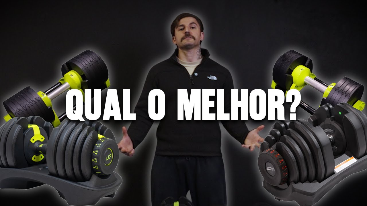 GUIA DEFINITIVO Dumbbell Halter Ajustável - Comparando FASTLOCK e BOWFLEX | Academia em Casa