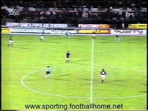 Sporting - 2 x Bolonha - 0 de 1990/1991 