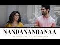 Nandanandanaa (Lyrics with meaning) | The Family Star | Vijay Deverakonda,Mrunal T