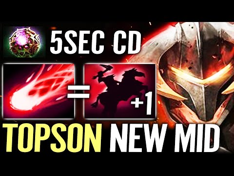 🔥 TOPSON Chaos Knight 100% NEW MID — Octarine + Shard 5sec CD Stun +1 Phantasm ILLusions Dota 2 Pro