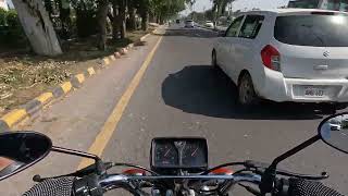 Honda CG 125 2026 | Daytime City Ride in Lahore