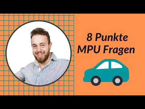 MPU: 8 Gutachterfragen einer Punkte MPU, die du kennen musst!