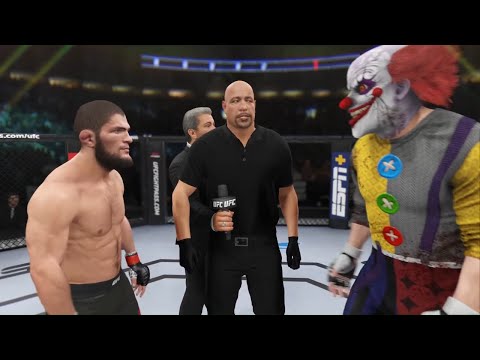 UFC 4 - Khabib vs. Doink Clown - Champion Fights ☝️🦅
