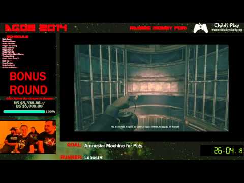 AGDE 2014 - Bonus Round: Amnesia: A Machine for Pigs