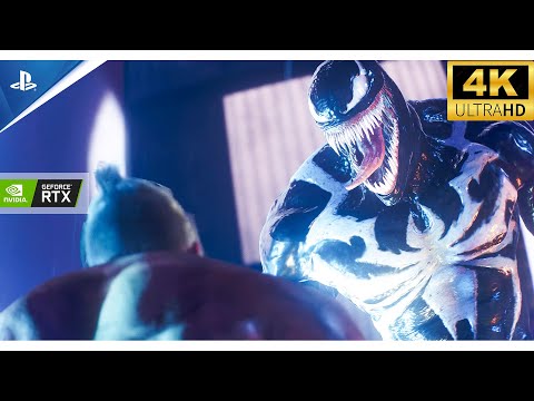 Spider-Man 2 Venom vs Kraven Boss Fight 😱 Eats His Head! 20 Min Full Gameplay