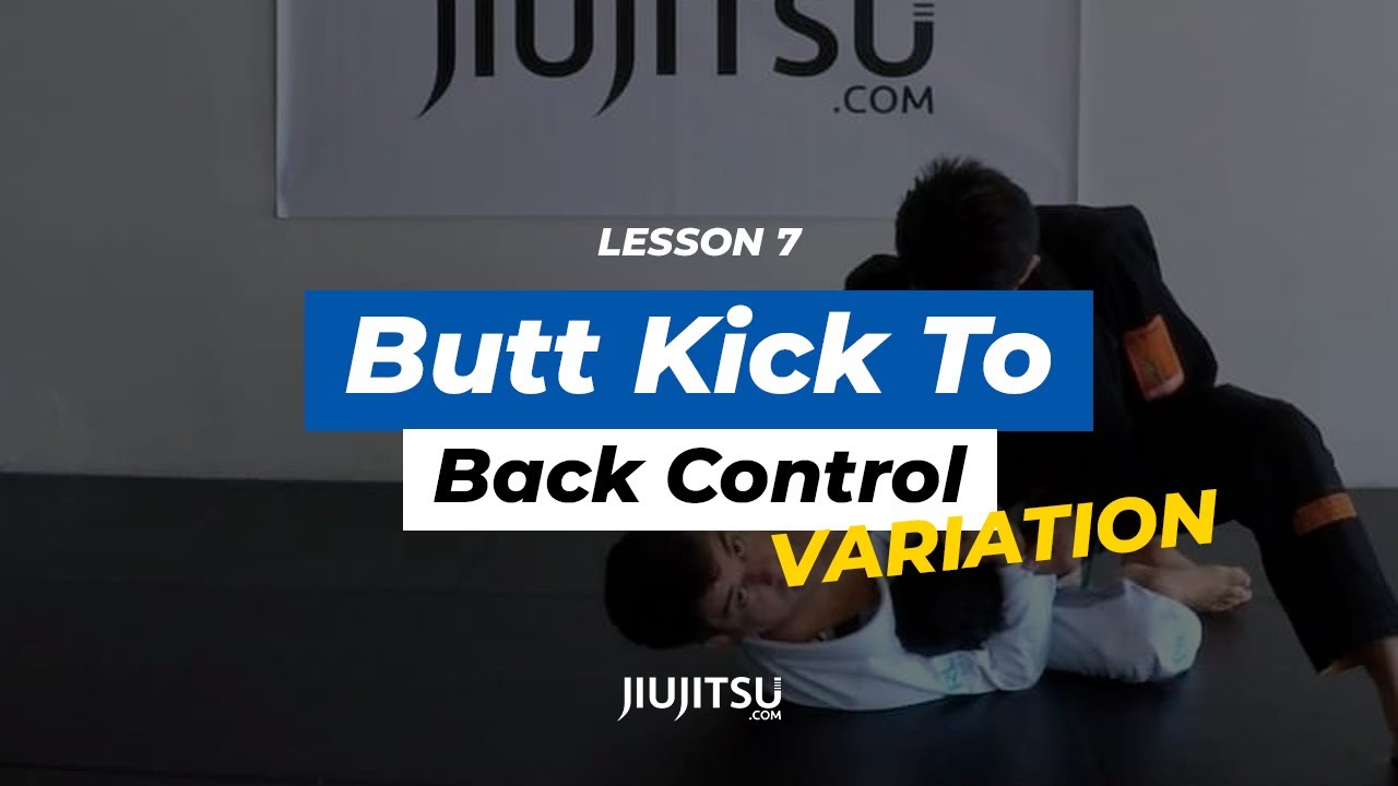 Butt Kick to Back Control Sweep (Variation)