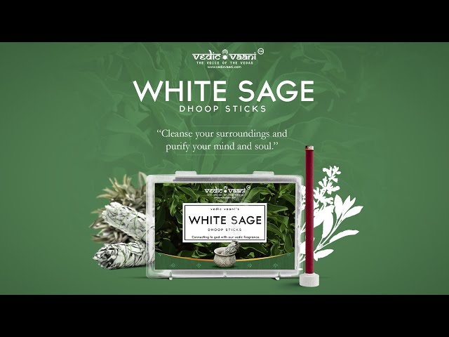 White Sage Dhoop Sticks 50 sticks video