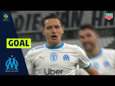 Goal Florian THAUVIN 5' OLYMPIQUE DE MARSEILLE - FC GIRONDINS DE BORDEAUX 3-1 20/21