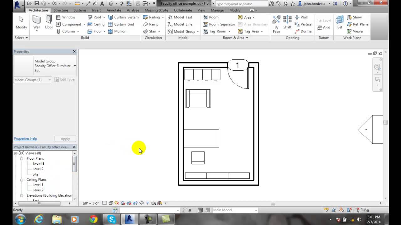 Revit 05-36 Creating Groups Using the Group Editor