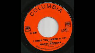 Marty Robbins - I Hope You Learn A Lot