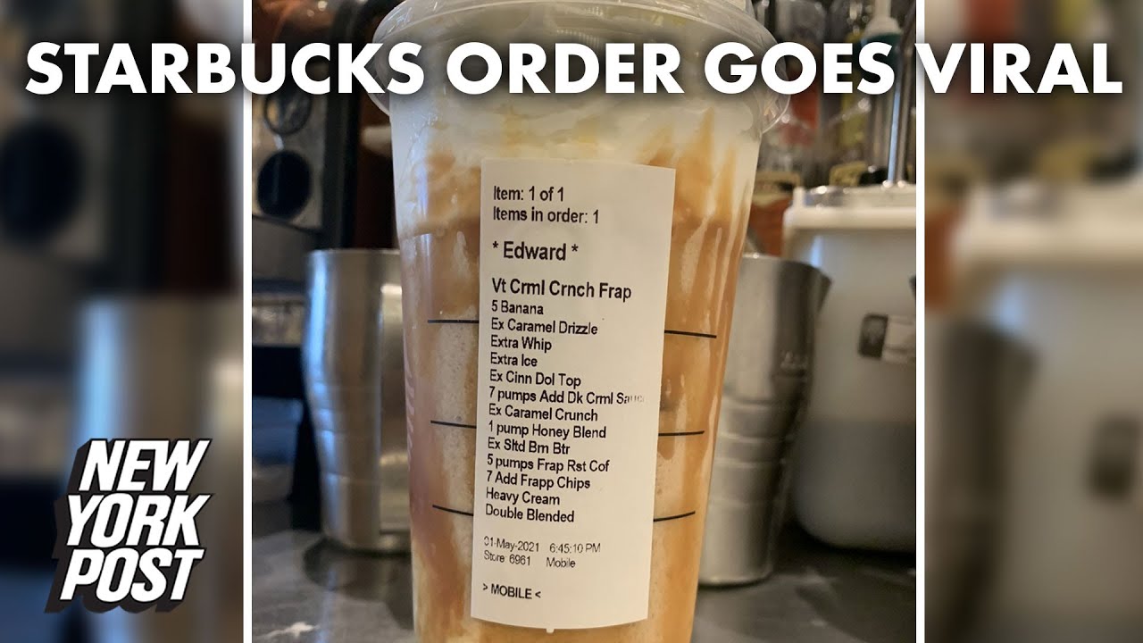 Edward’s coffee order has Starbucks barista begging to end TikTok trend | New York Post