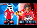 My Son Vs My Little Brother He Started Crying NBA 2K23