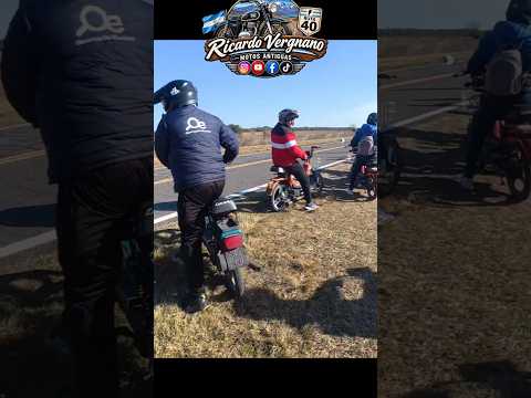 Con la moto qué viajó es una NSU 48 cc Ciclomotor y no vamos  rumbo a Grutly Santa Fe🙈😅🚲