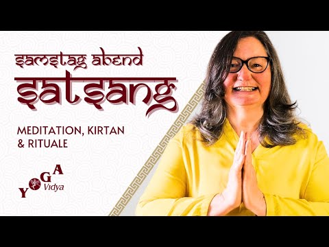 Samstagabend-Satsang mit Katyayani "Richtig Mantra" - Yoga Vidya Live, 08.11.2025, 20:00 Uhr