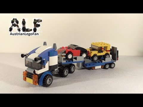 Vidéo LEGO Creator 31033 : Le transport de véhicules