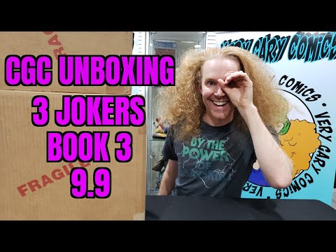 CGC Unboxing - 3 Jokers Book 3