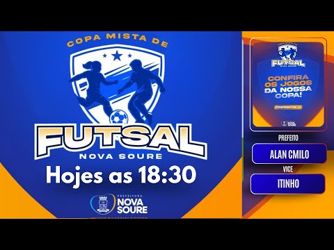 Campeonato de Futsal 18/04/2026 Nova Soure-BA 