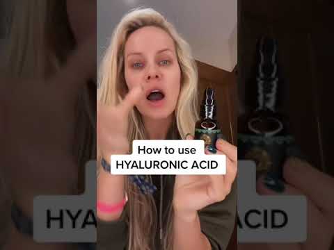 How correctly to use HYALURONIC ACID serum in winter