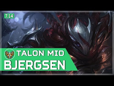 513. Bjergsen - Talon vs Zed - Mid - July 17th, 2017 - Patch 7.14 Season 7