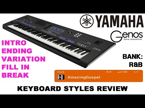 YAMAHA GENOS STYLE - R&B - AmazingGospel