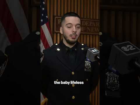 NYPD officer Freddy Cerpa describes the frantic moment he saved a neighbor's choking baby #shorts