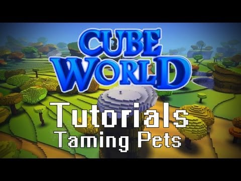 Cube World Tutorials - How to tame a pet