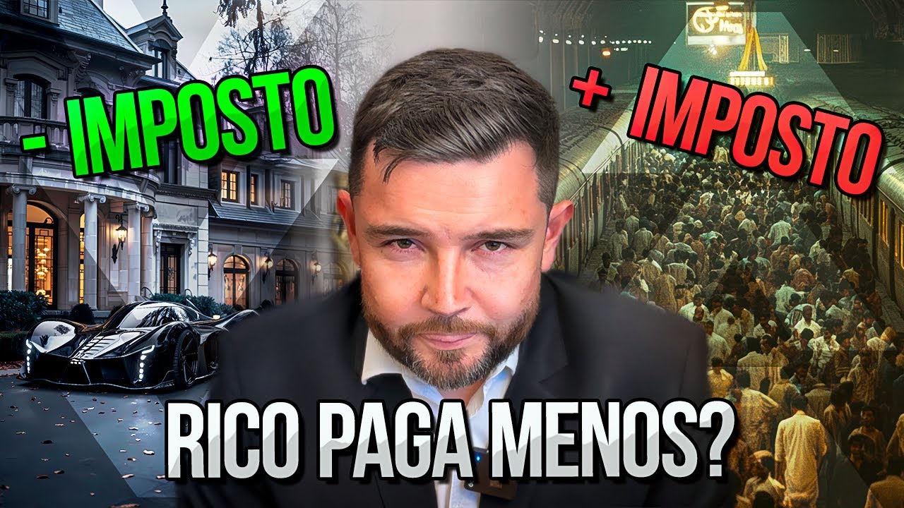 Rico paga menos impostos que o Pobre?