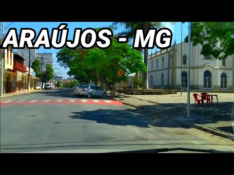 CONHECENDO ARAÚJOS MG UMA CIDADE INCRÍVEL 