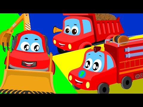 Truck Song | Little Red Car Shows For Toddlers | Cartoon  Video For Children by Kids Channel Video