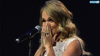 Pregnant Carrie Underwood Cries--Find Out Why!