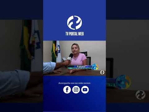 Prefeita Paloma de Santana dos garrotes ,concedeu uma entrevista a Tv portal web