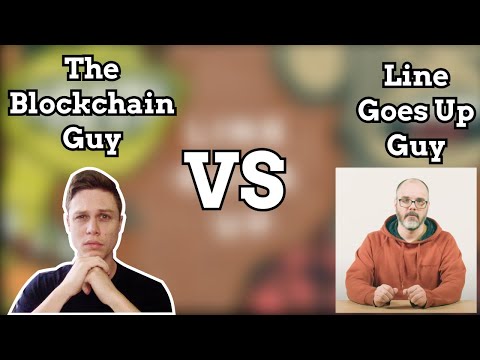 Crypto Supporter's Rebuttal to "Line Goes Up" | Live Commentary and Fact Checking