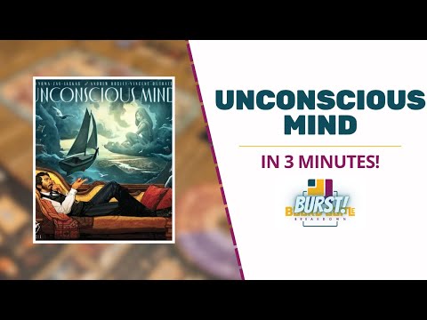 Unconscious Mind Overview in 3 Minutes - Board Game Breakdown BURST