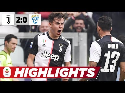 Ohne CR7 läuft's für Juve rund | Juventus - Brescia 2:0 | Highlights | Serie A