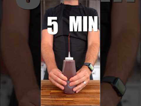 Incredible BBQ sauce in less than 5 minutes
