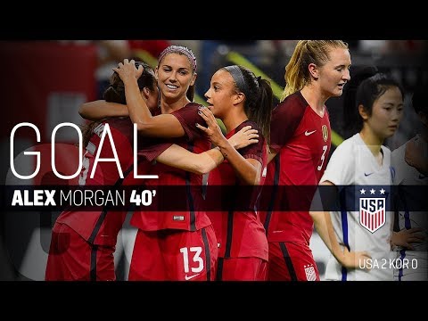 WNT vs. Korea Republic: Alex Morgan Goal - Oct. 19, 2017