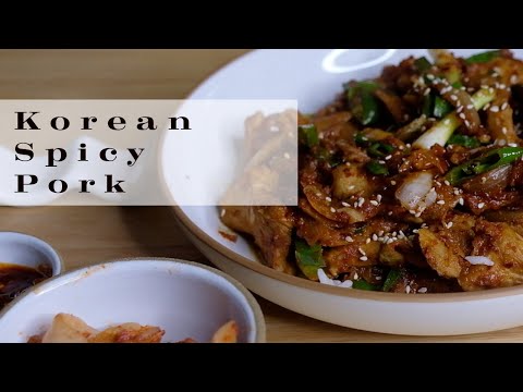 Spicy Korean Pork