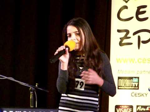 Barbora Cinová - Česko Zpívá 2012