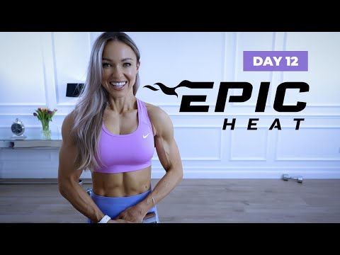 OPPOSING Upper Body Workout / Dumbbells | EPIC Heat - Day 12