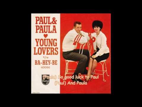 Young Lovers (with lyrics) - Paul & Paula