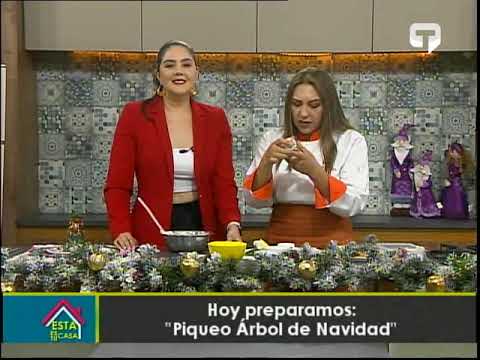 Hoy preparamos: Piqueo árbol de navidad