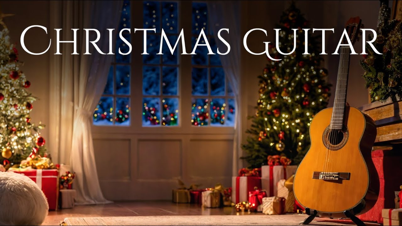 Christmas Guitar - 2 Hours of Instrumental Christmas Carols - Peaceful and Relaxing