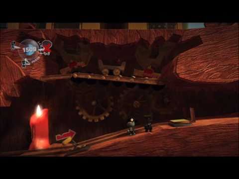 LittleBIGPlanet (720p HD) Walkthrough Part 41 - Boom Town - Co-op & Collected All
