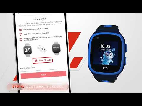How to activate an E-SIM in Canyon Zefir KW-49 Kids Watch