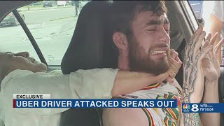 Exclusive new video and details from an Uber driver attacked in Pinellas County