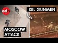 Terrifying Footage Inside Moscow's Concert Hall During Attack